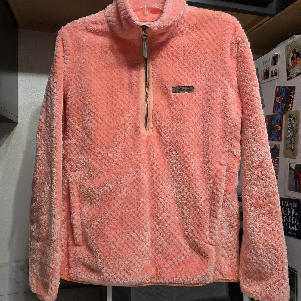 Cozy Coral Fleece Pullover